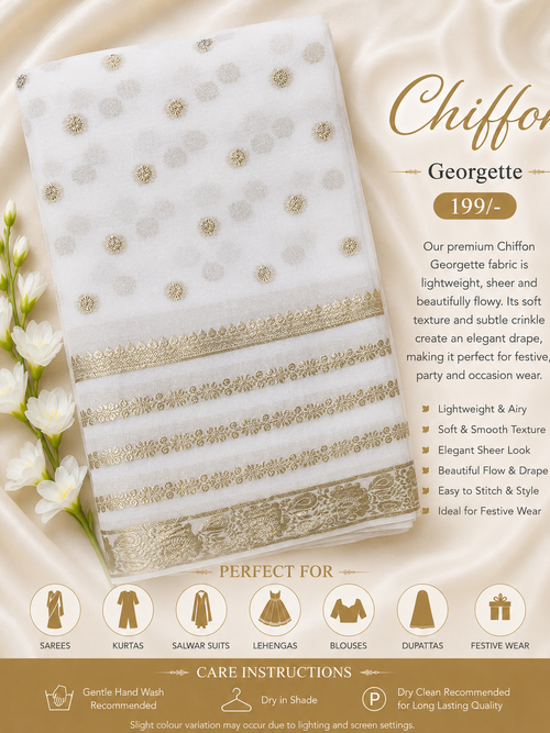 Chiffon Georgette Fabric – CH101