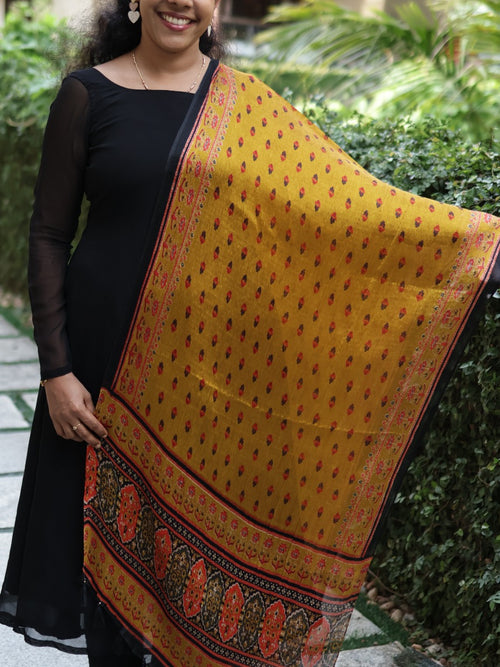 Chiffon Crushed Dupatta