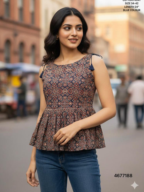 AJRAK SHORT TOP