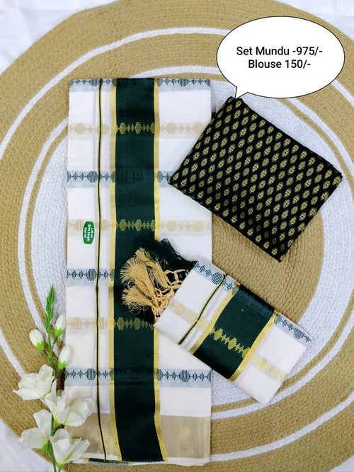 SET MUNDU COTTON - VSTM975 BLOUSE