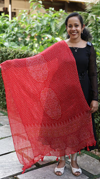 CHIFFON CRUSHED DUPATTA-CHF2300