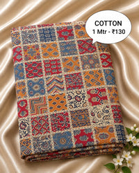 COTTON AJRAKH COLLECTION -AJKCT130
