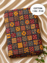 COTTON AJRAKH COLLECTION -AJKCT130