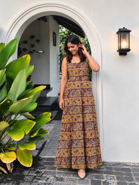 KALAMKARI KOTTON FABRIC-KM180