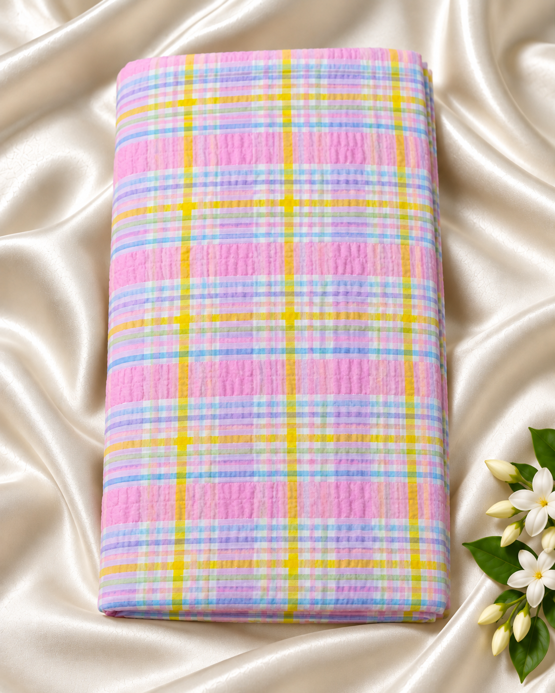POPCORN CHECKS FABRIC -POP120