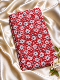 GEORGET - GRTX100 RED WHITE FLORAL