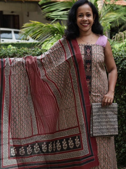 Salwar suit set - unstitched