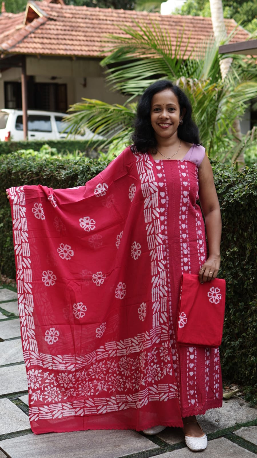 Salwar suit set - unstitched