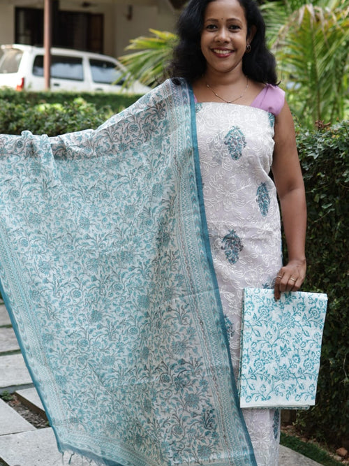 Salwar suit set - unstitched
