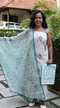 Salwar suit set - unstitched