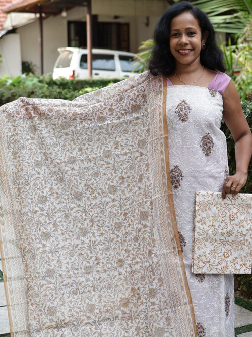 Salwar suit set - unstitched