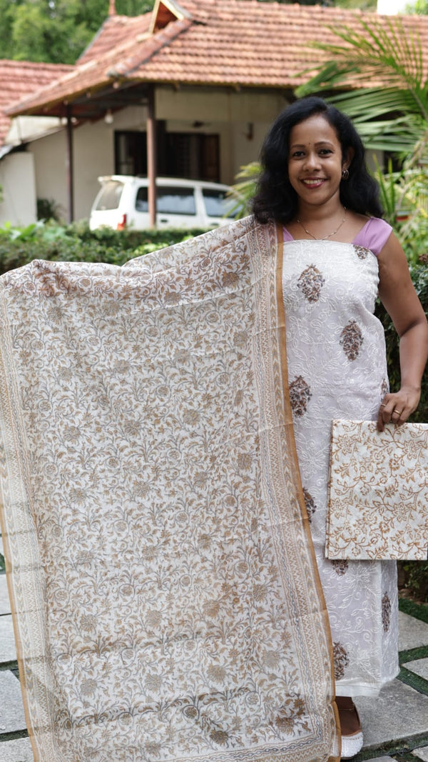 Salwar suit set - unstitched