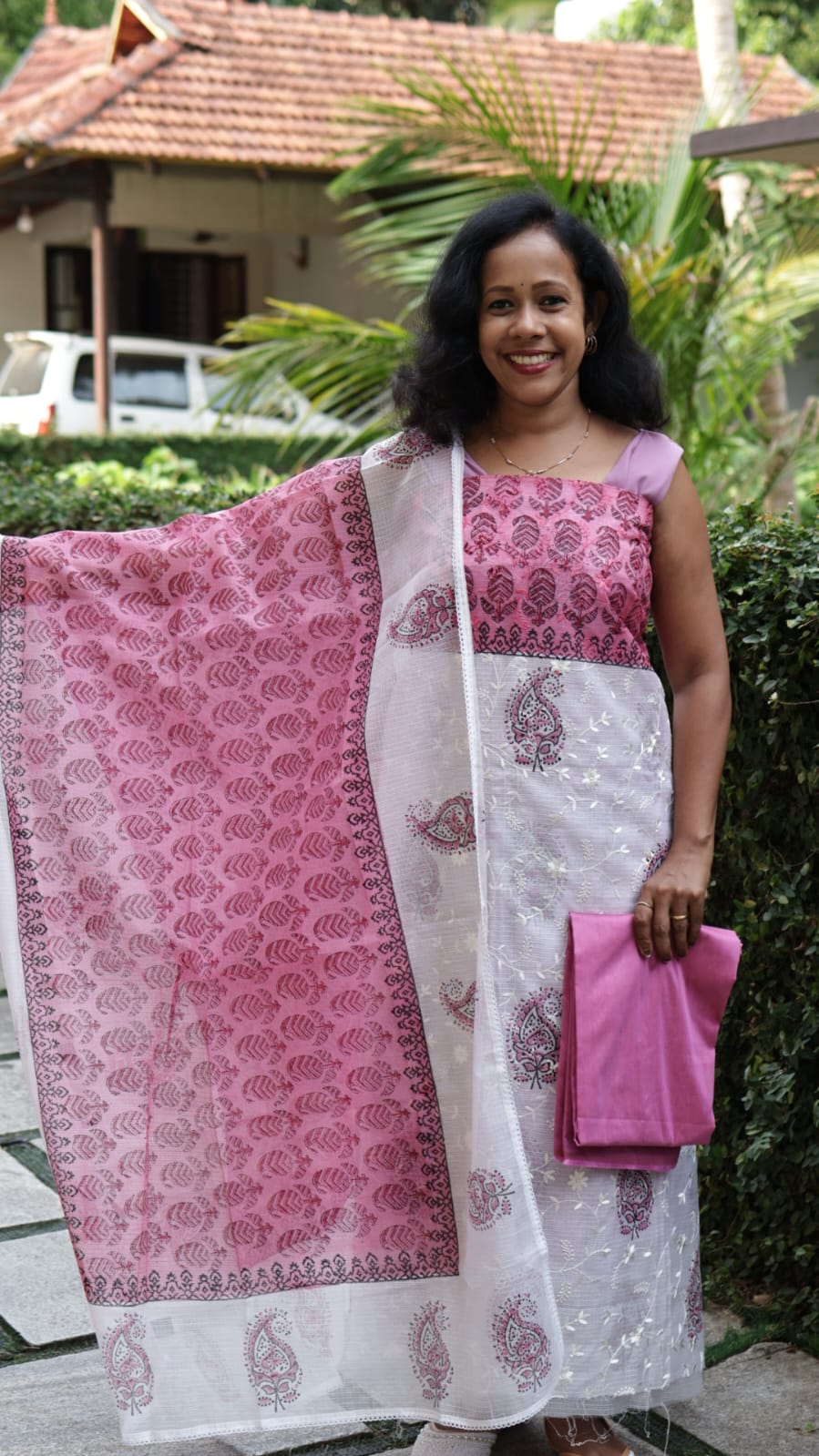 Salwar suit set - unstitched