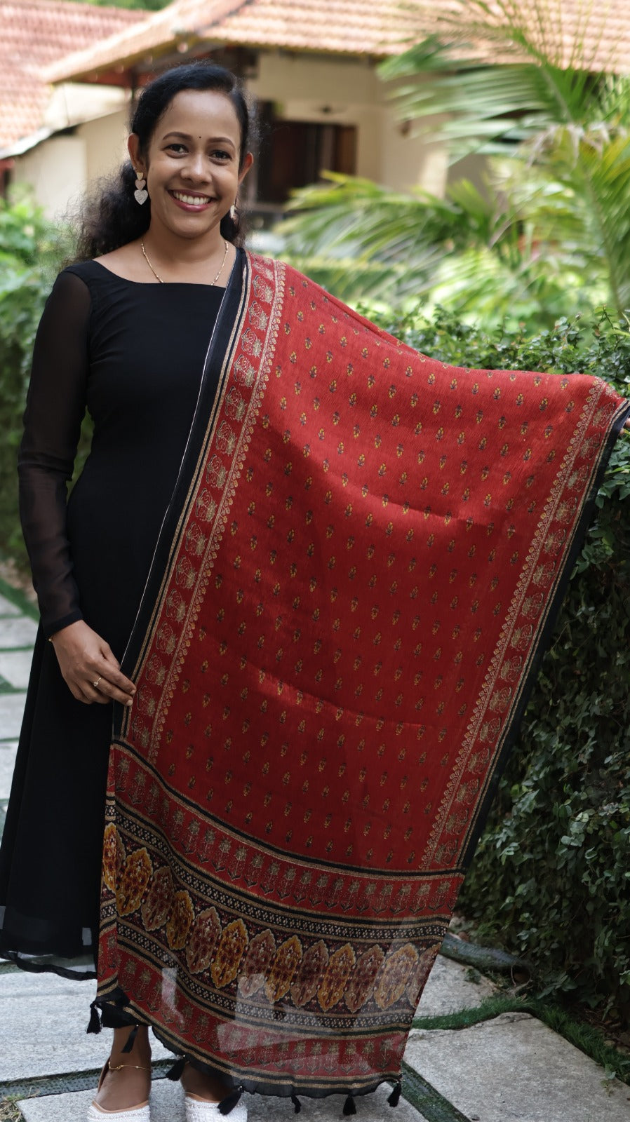 Chiffon Crushed Dupatta
