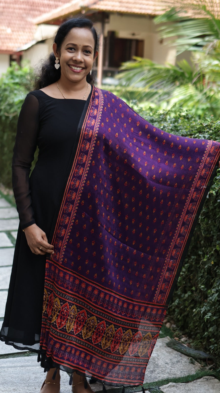 Chiffon Crushed Dupatta