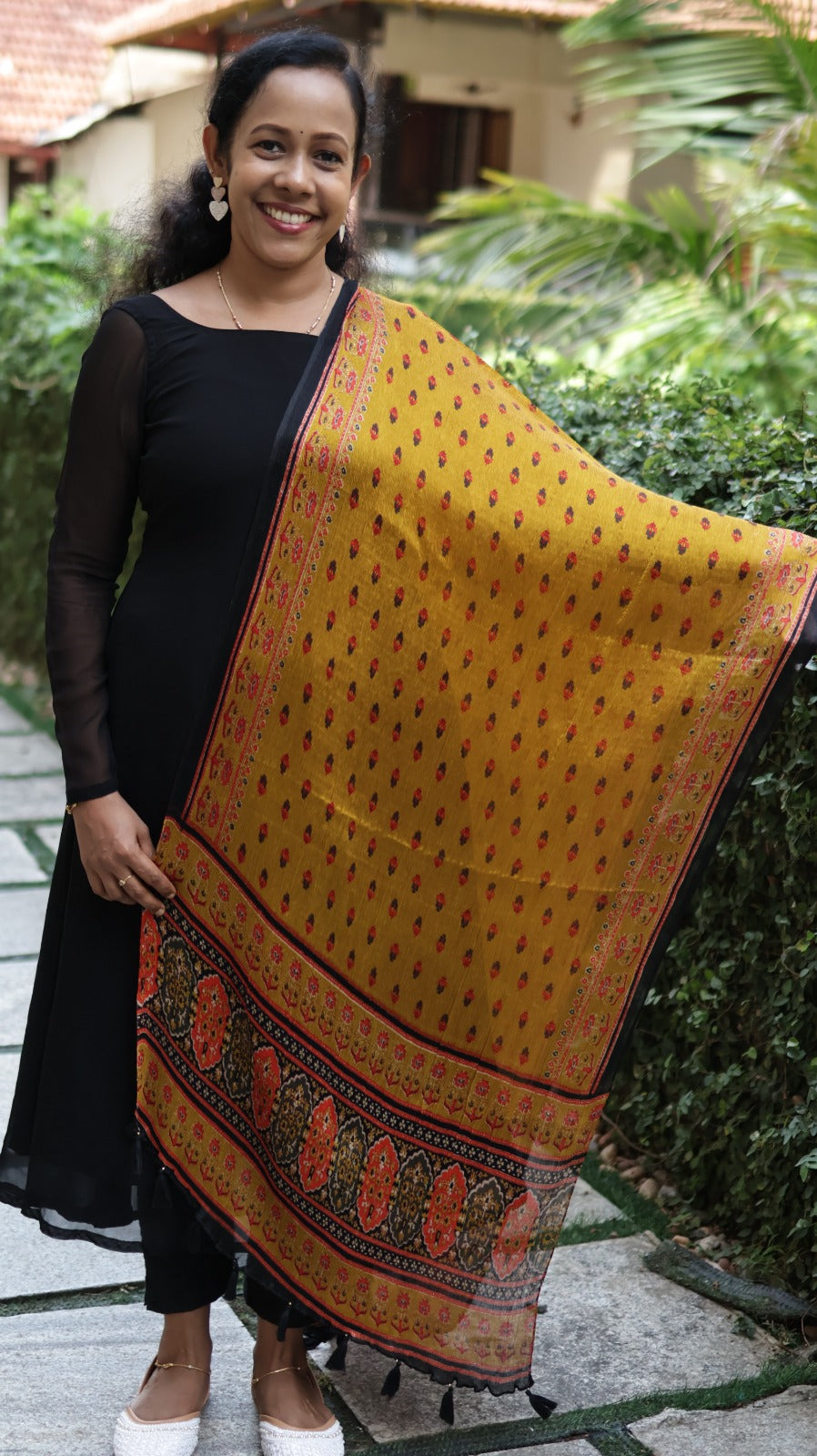 Chiffon Crushed Dupatta