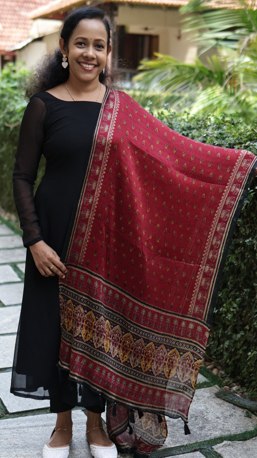 Chiffon Crushed Dupatta