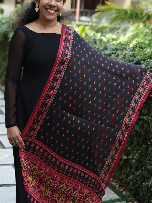 Chiffon Crushed Dupatta