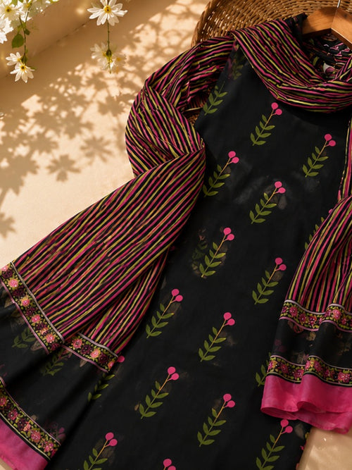 black blossom dupatta