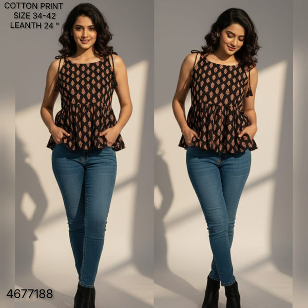 AJRAK SHORT TOP