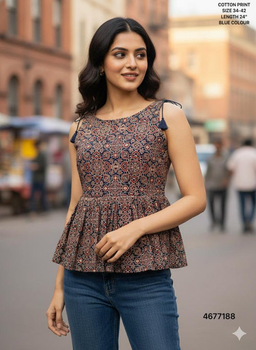 AJRAK SHORT TOP