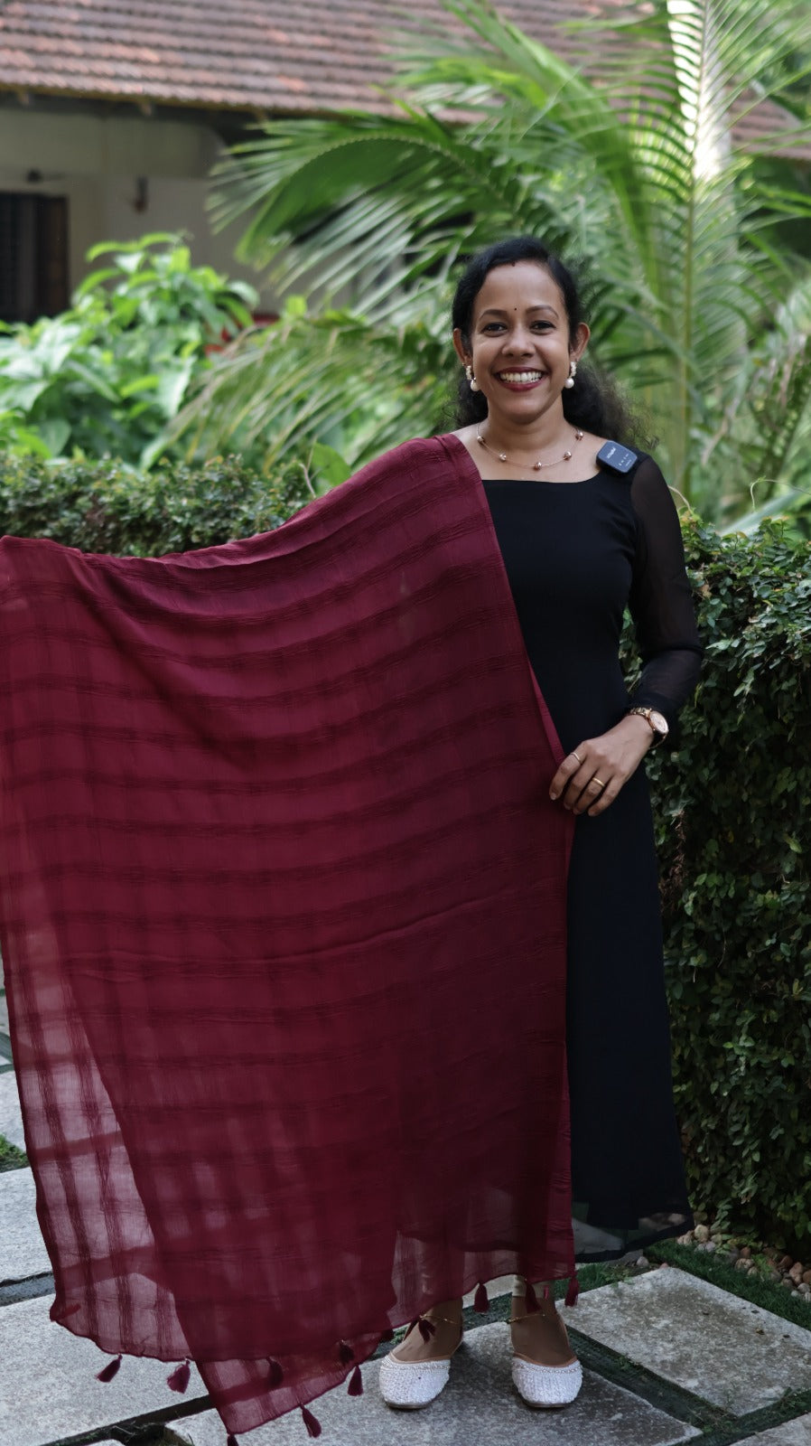 Chiffon Crushed Dupatta