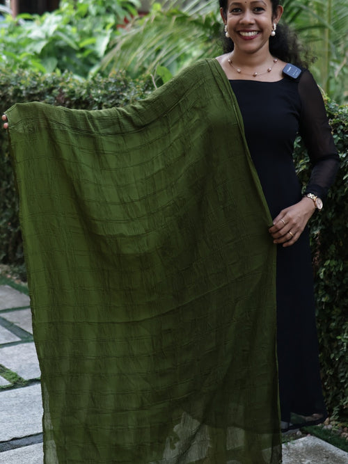 Chiffon Crushed Dupatta