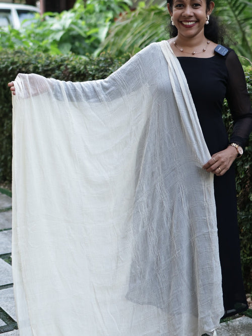 Chiffon Crushed Dupatta