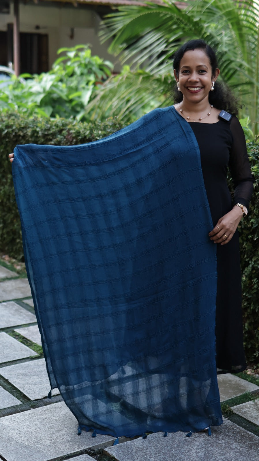 Chiffon Crushed Dupatta