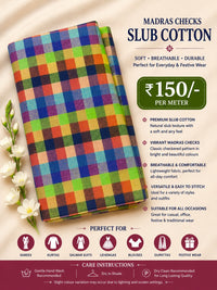 MADRAS CHECKS -MC 101