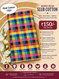 MADRAS CHECKS -MC 101
