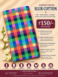 MADRAS CHECKS -MC 101