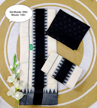 SET MUNDU JACKRD BLK  Code- Family001
