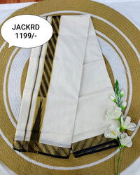 GENTS DHOTHI  CHUTTIKARA JACKARD PREMIUM Code- Family001