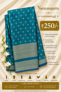 Narayana pattu . Pattupavada Fabric. search code NP199