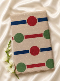 COTTON POOKALAM HEAR DESIGN - Search code- Pookalam