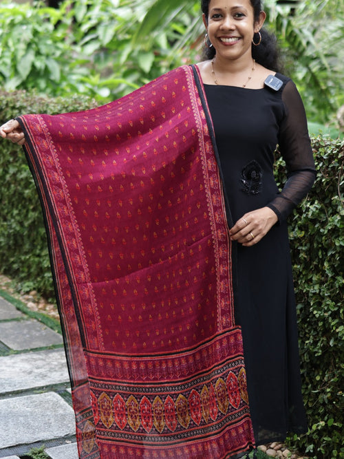 CHIFFON CRUSHED DUPATTA-CH300