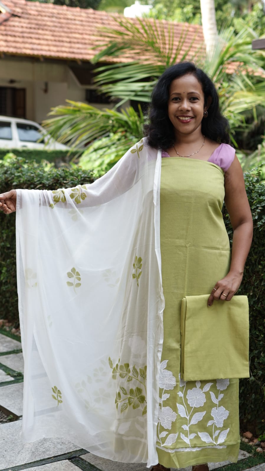 Salwar suit set - unstitched