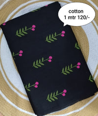 black blossom fabric