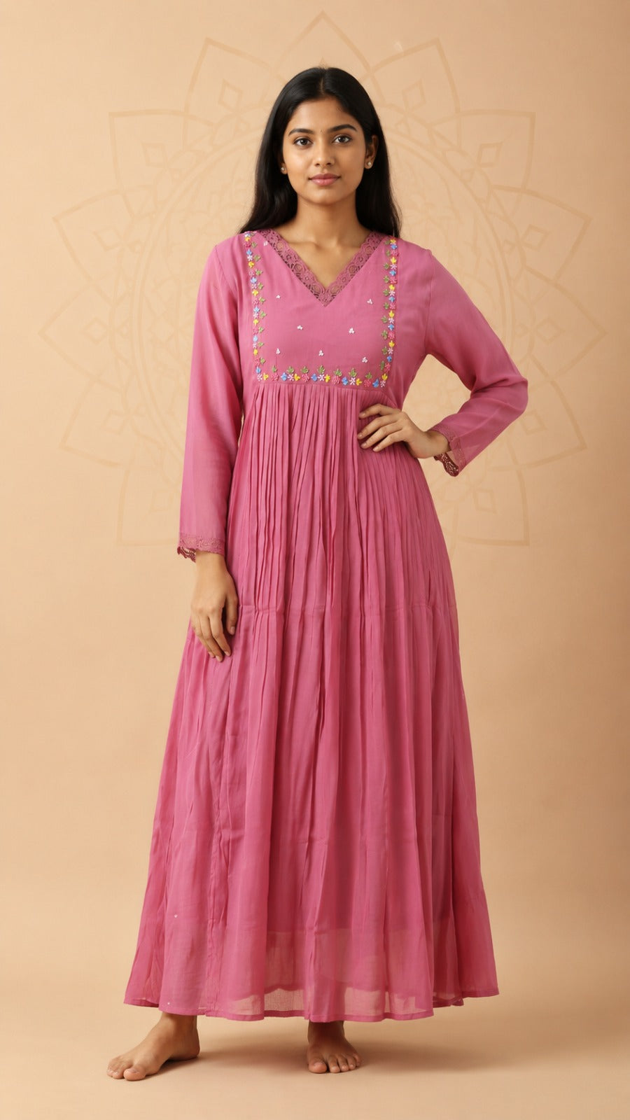 Malchander Unstitched Top Fabric
