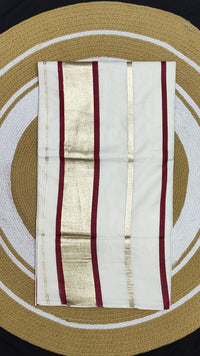 Pure Cotton Stripe Saree