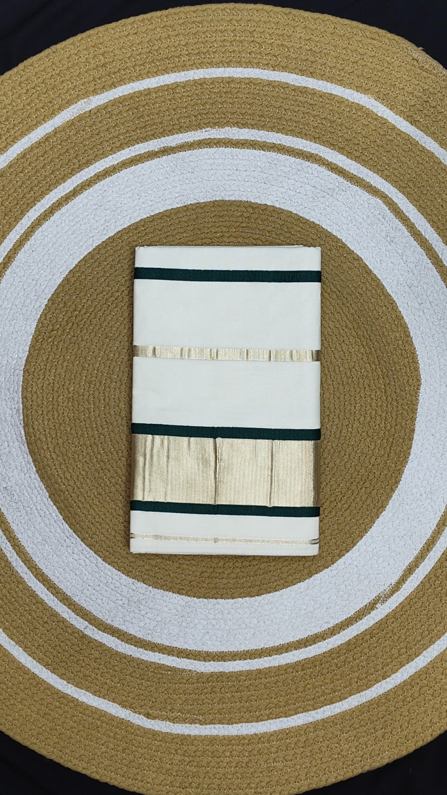 Pure Cotton Stripe Saree