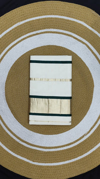 Pure Cotton Stripe Saree