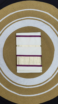 Pure Cotton Stripe Saree