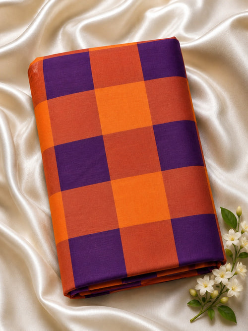 MADRAS CHECKS SLUB COTTON-MCS99
