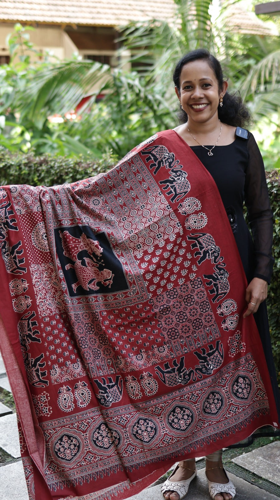 AJRAK DUPATTA -AJKDUP300