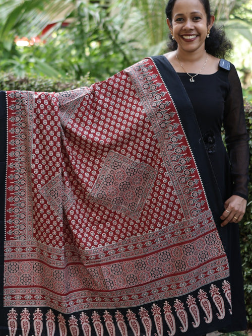 AJRAK DUPATTA -AJKDUP300