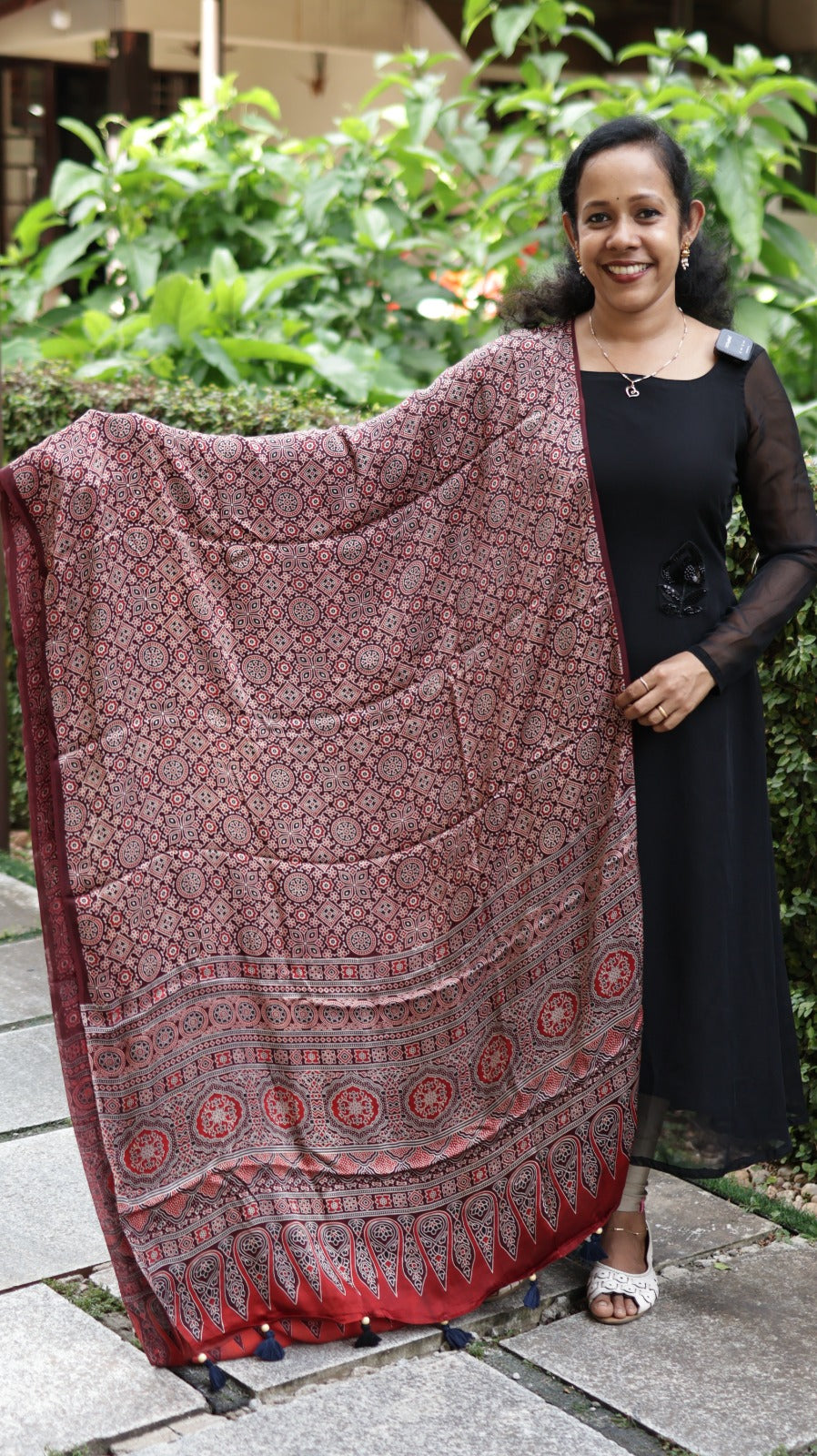 MODAL SILK DUPATTA - MD12