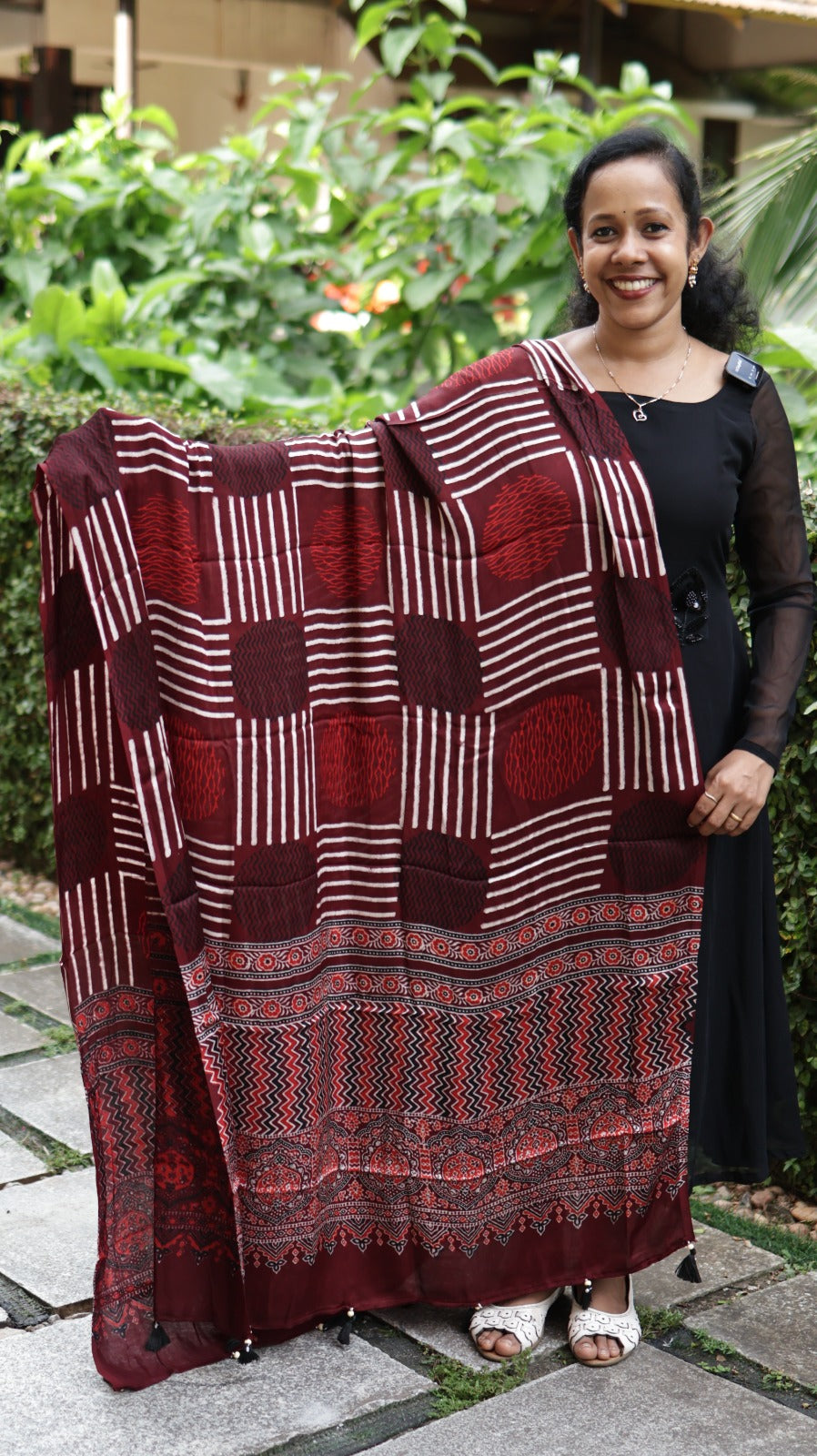 MODAL SILK DUPATTA - MD12