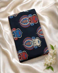 Pure Cotton Fabric -KADAK165 (BLACK)